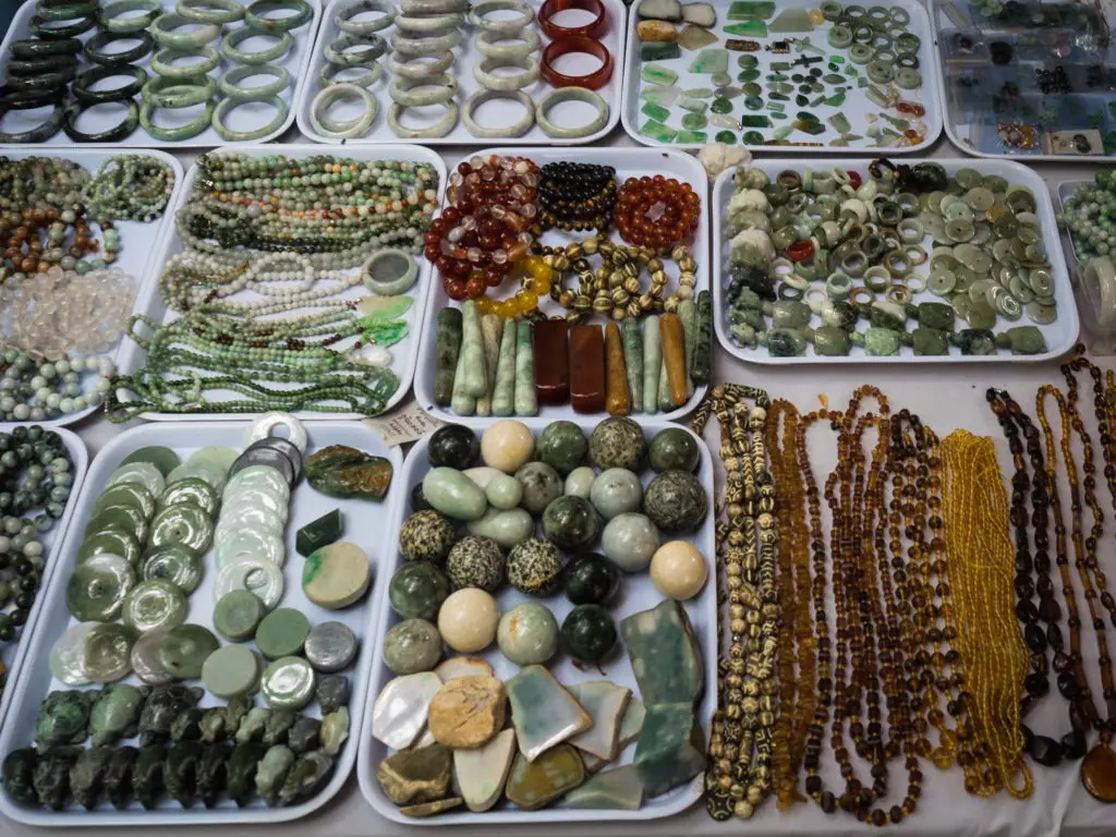 Mandalay jade market