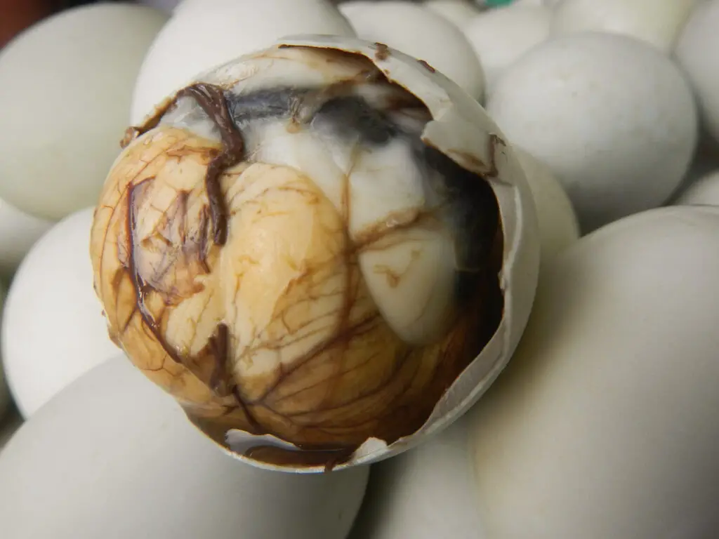 Balut is a Foods in China to eat
