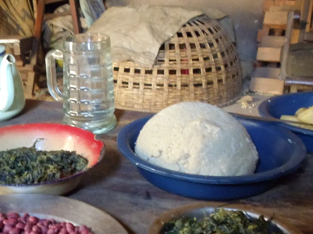 Ugali is a staple Kenyan Food - a traditional Kenyan food